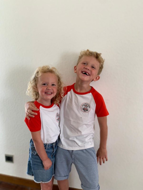 t-shirt Kids Logo Lillipuckers Rood 4